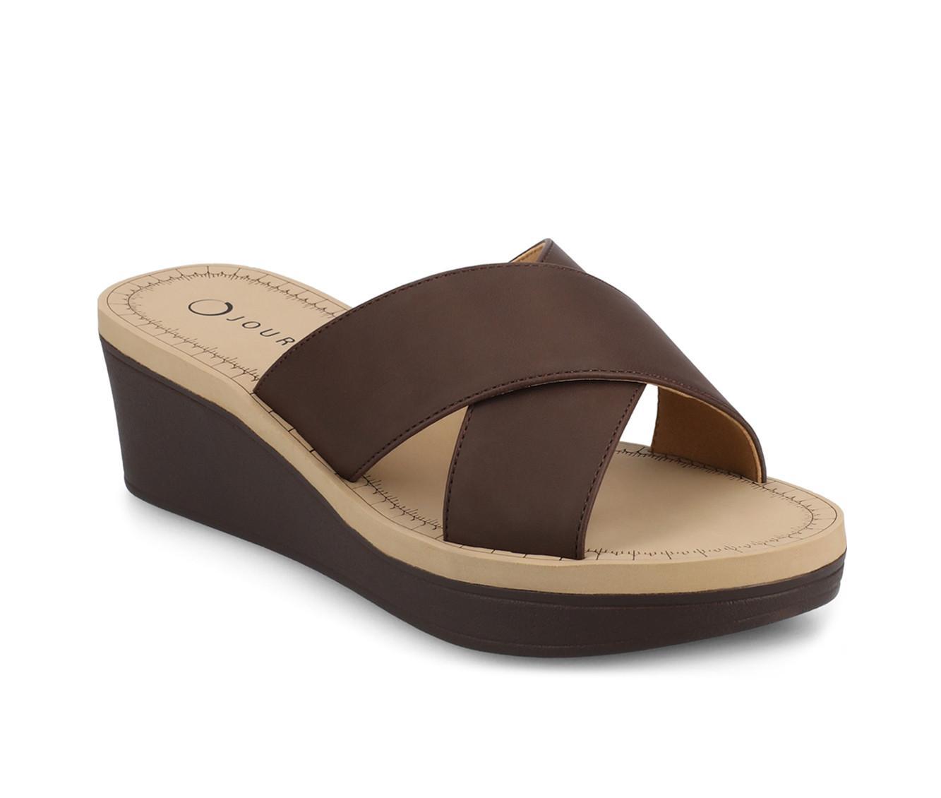Women's Journee Collection Biara Wedge Sandals Product Image