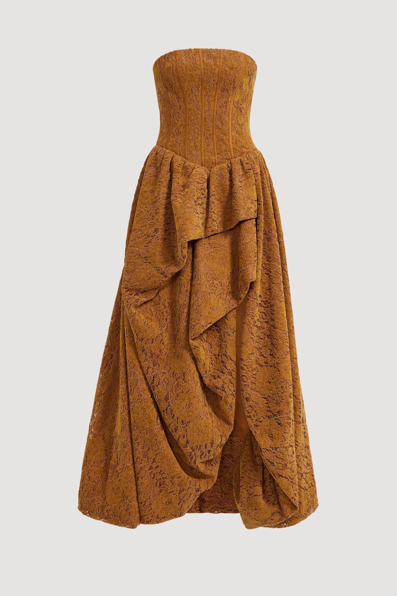 Florence Lace Gown-VELVETINE / 4 Product Image