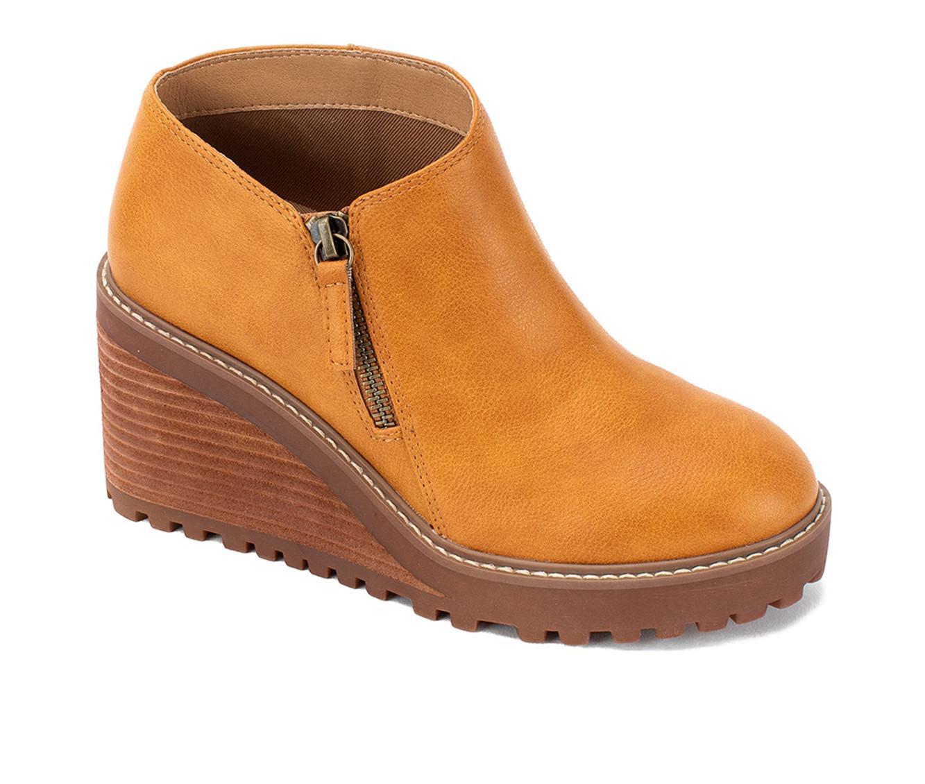 Women's Yellow Box Ankara Booties Product Image