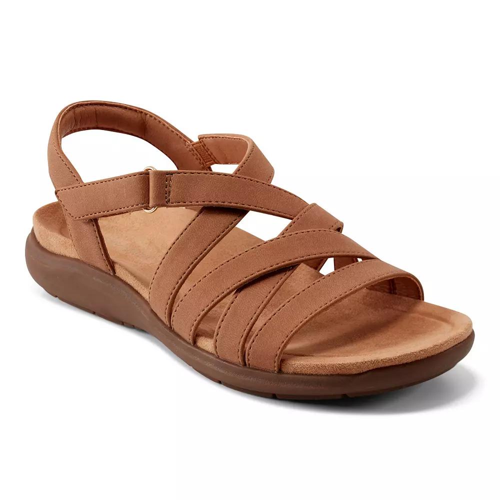 Easy Spirit Women's Whitt Strappy Adjustable Wedge Sandals,  Product Image