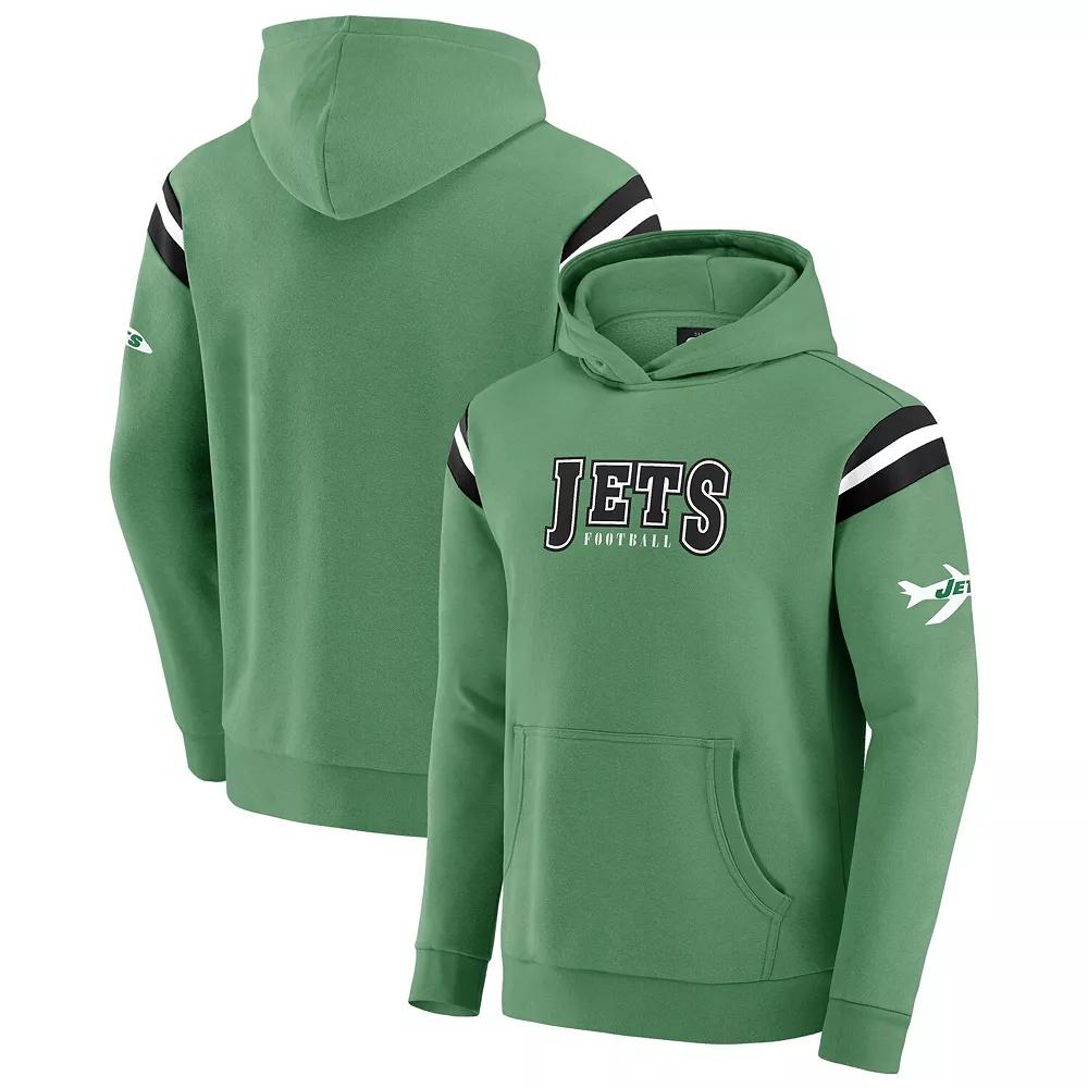 Men's Darius Rucker Collection by Fanatics Kelly Green New York Jets NFL Football Pullover Hoodie,  Product Image