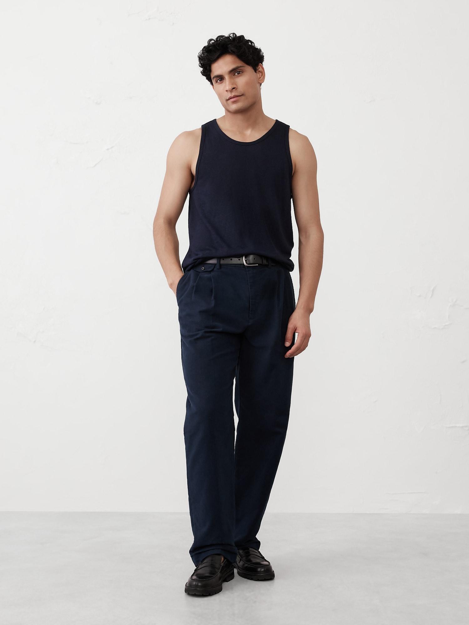 Linen-Blend Tank Product Image