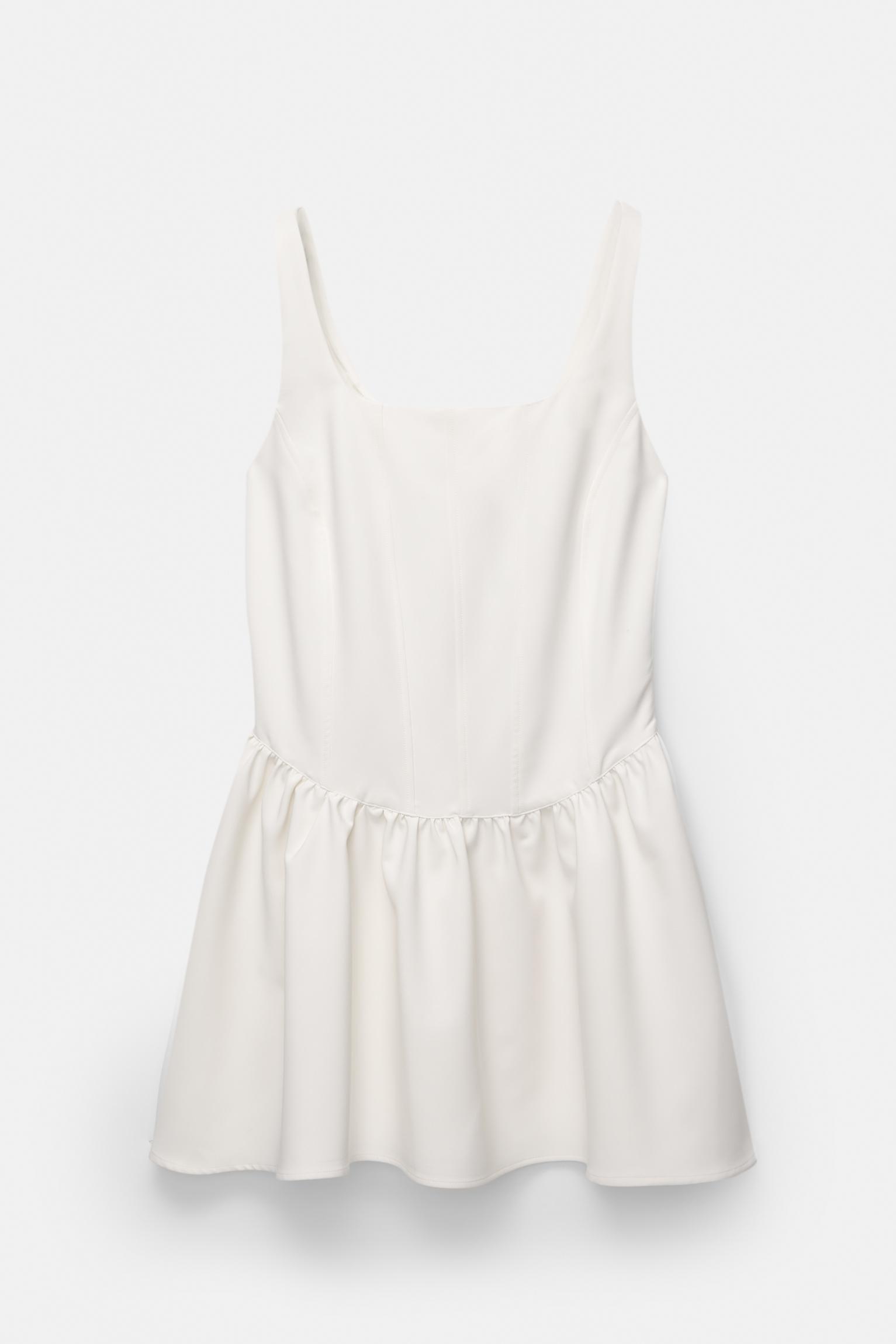 Short corsetry-inspired dress Product Image