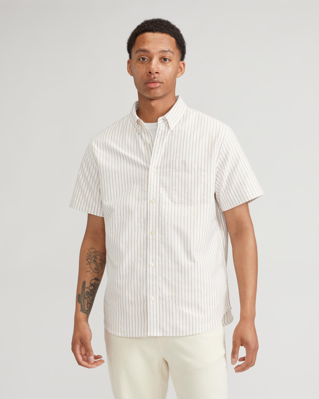The Organic Short Sleeve Oxford Shirt Product Image