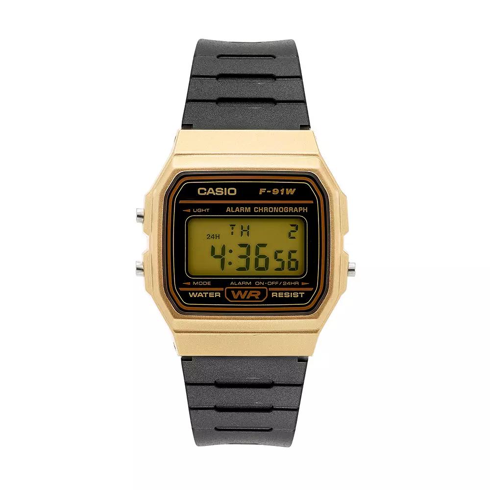 Casio Men's Classic Digital Chronograph Watch, Gold Tone Product Image