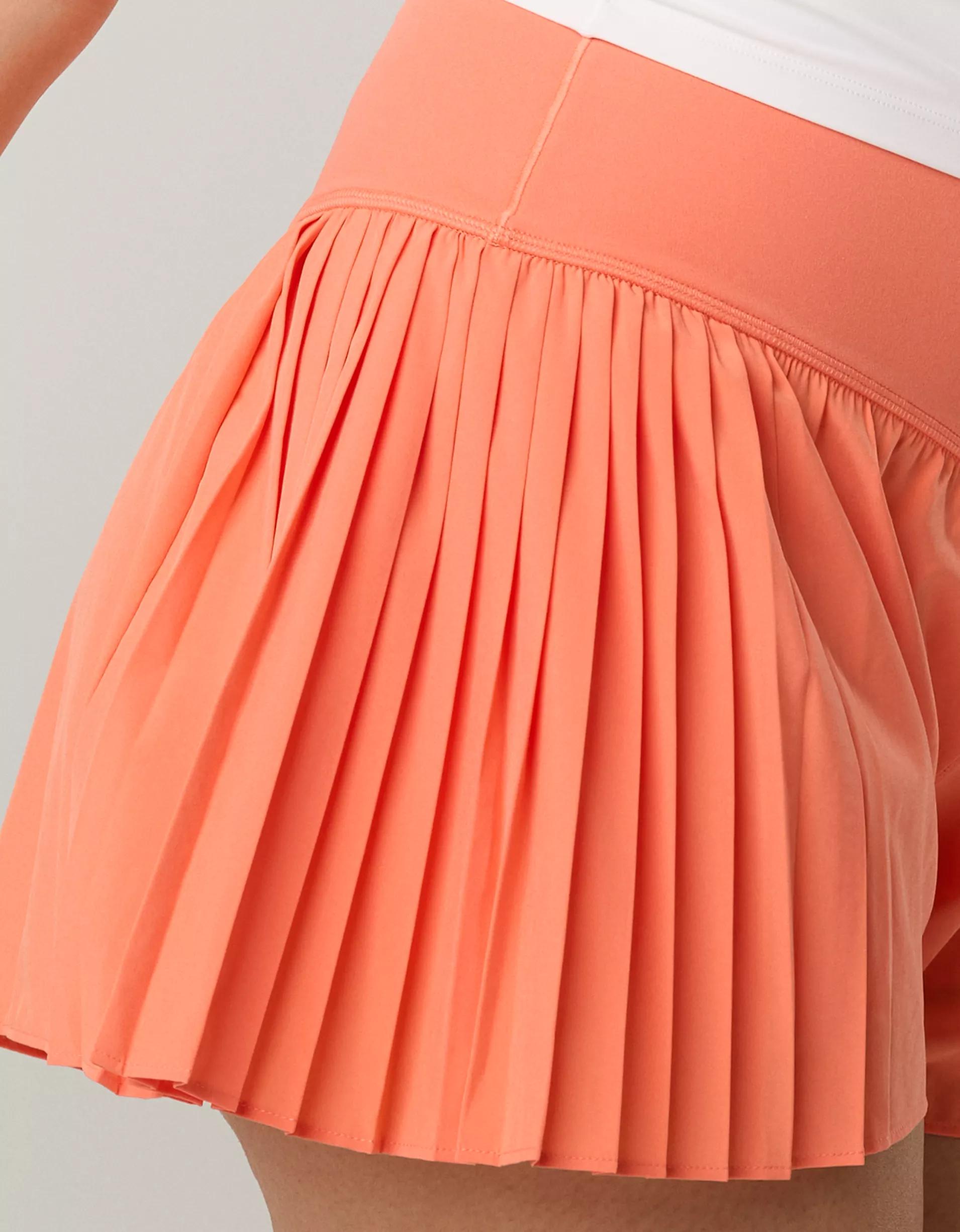 OFFLINE By Aerie Real Me Pleated Flowy Short Product Image