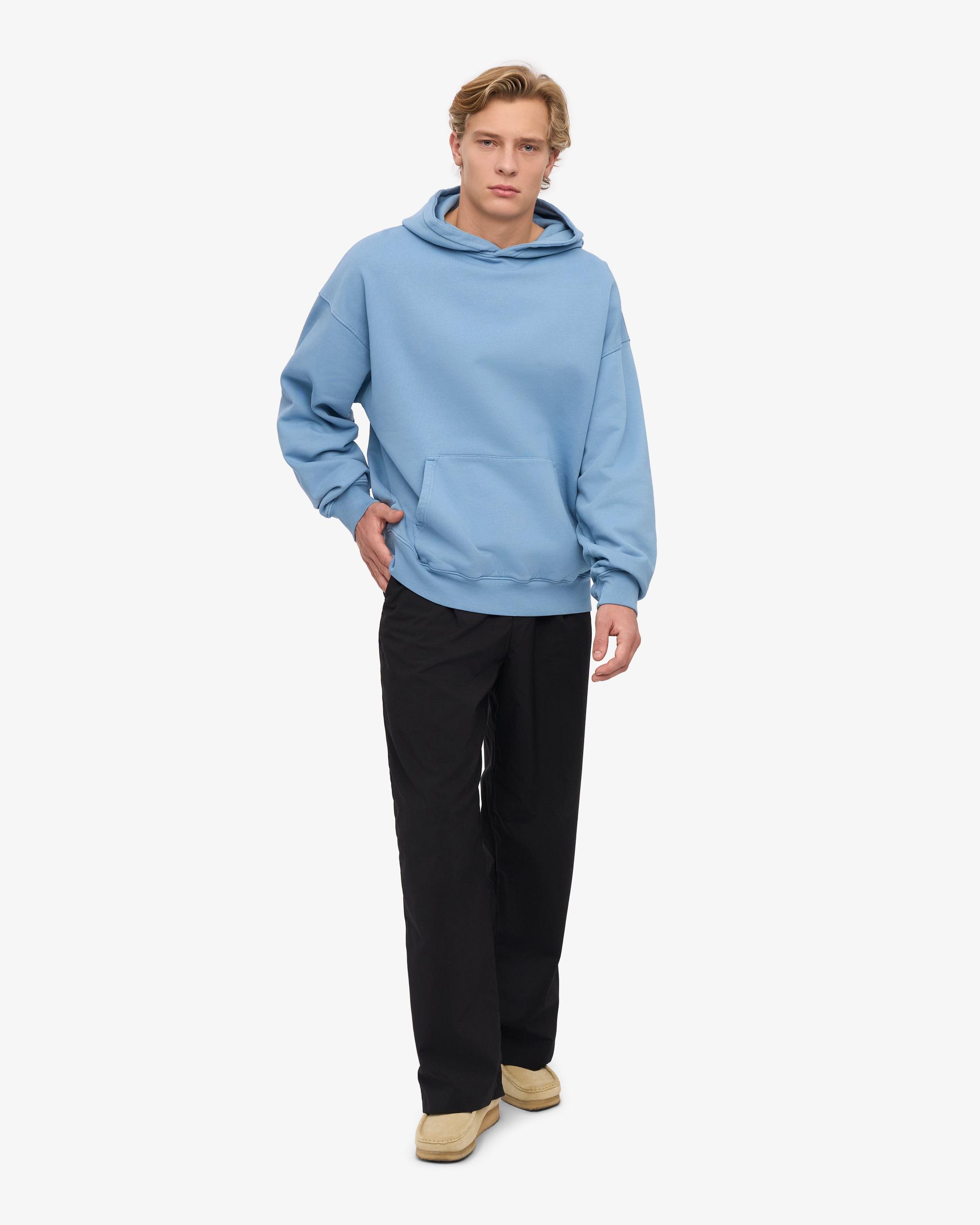 Organic Oversized Hood - Seaside Blue Product Image