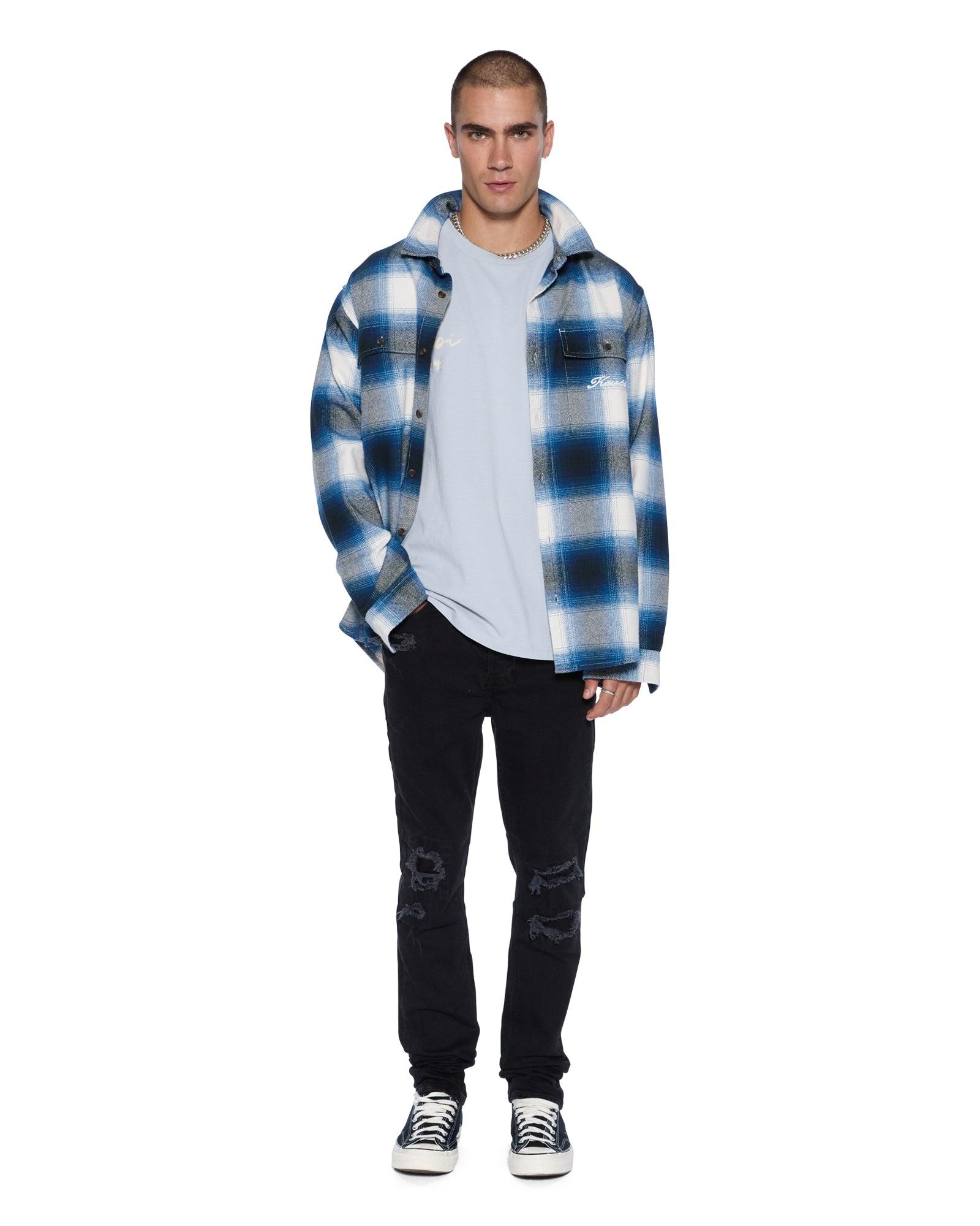 SALUD BIGGIE SS TEE BLUE MIST Male Product Image