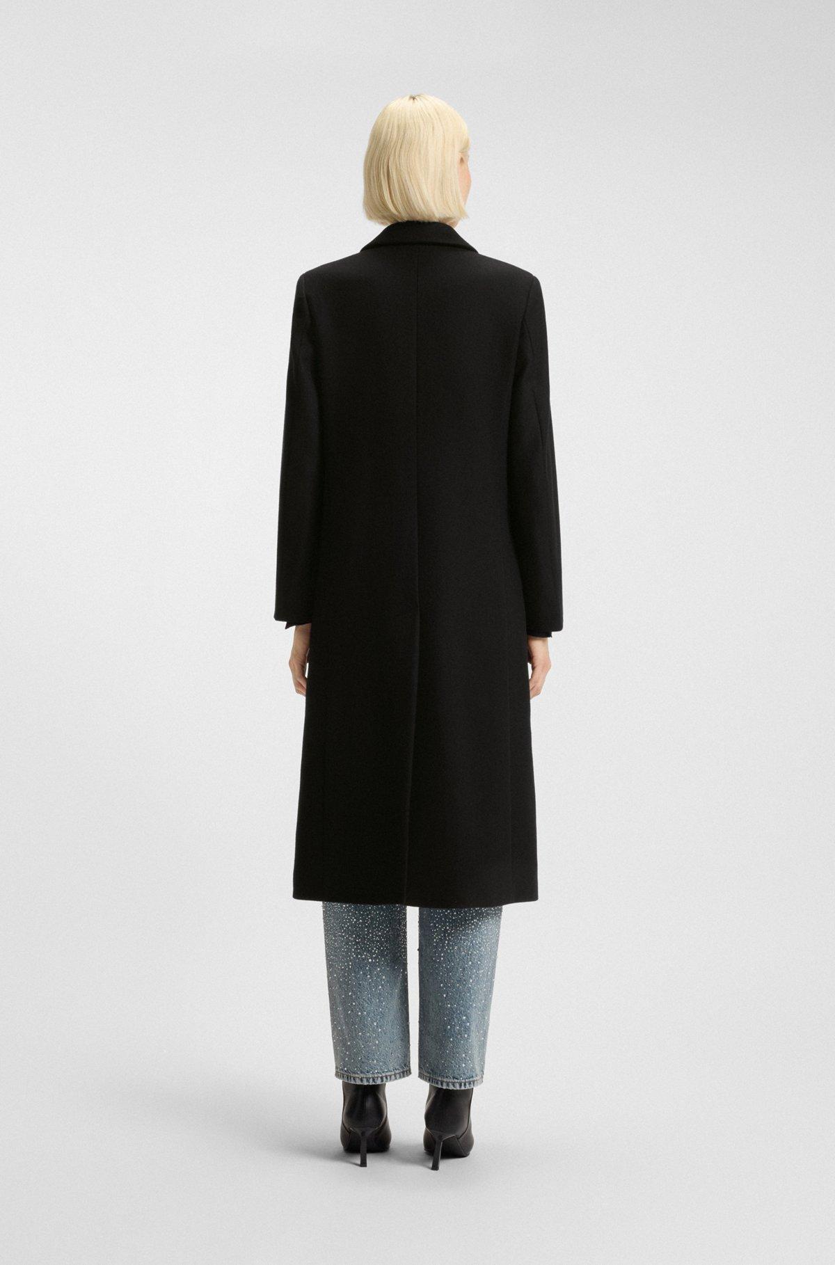 Relaxed-fit coat in a wool blend Product Image