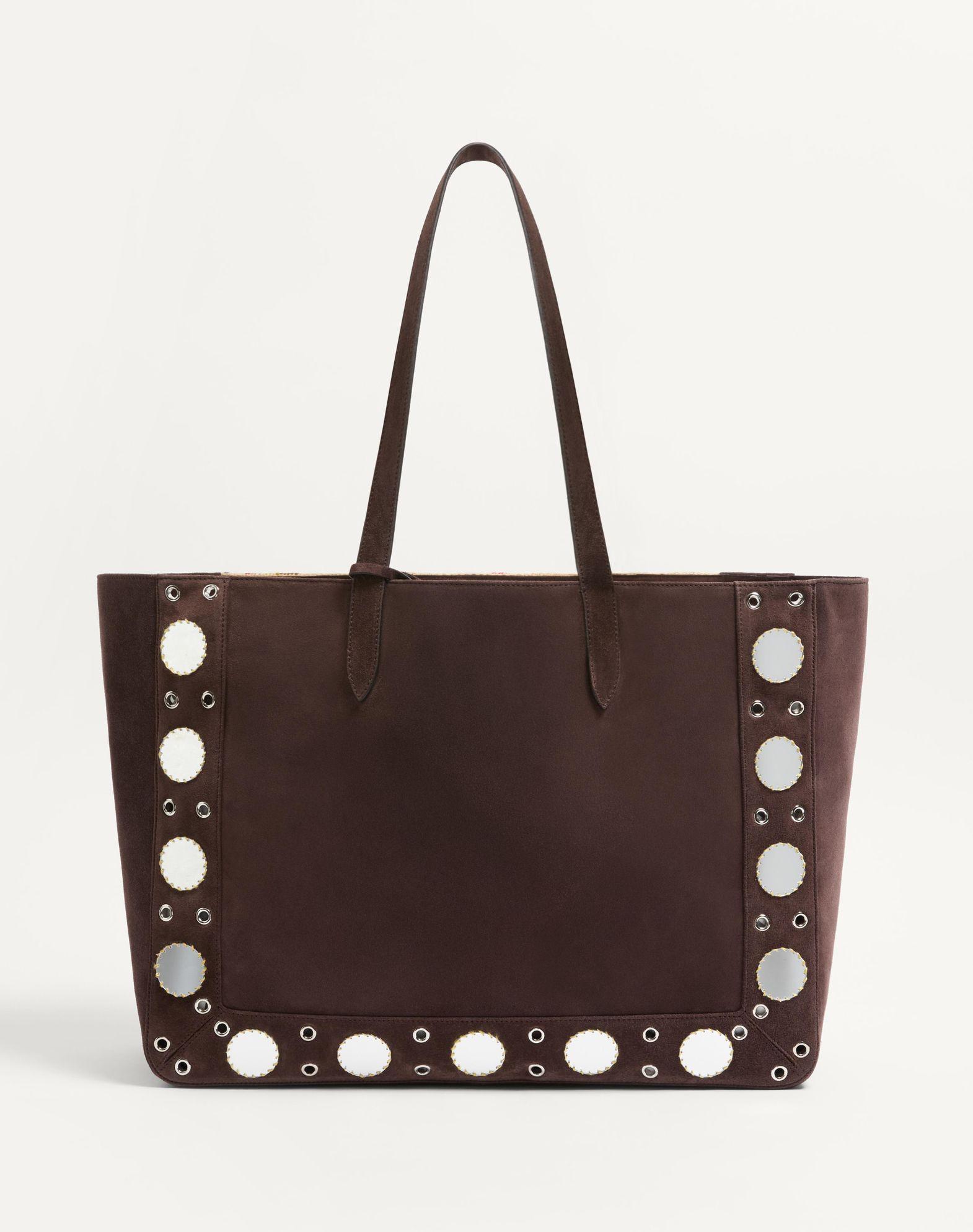 Valentino Garavani Nellcôte Large Embroidered Shopping Bag Product Image