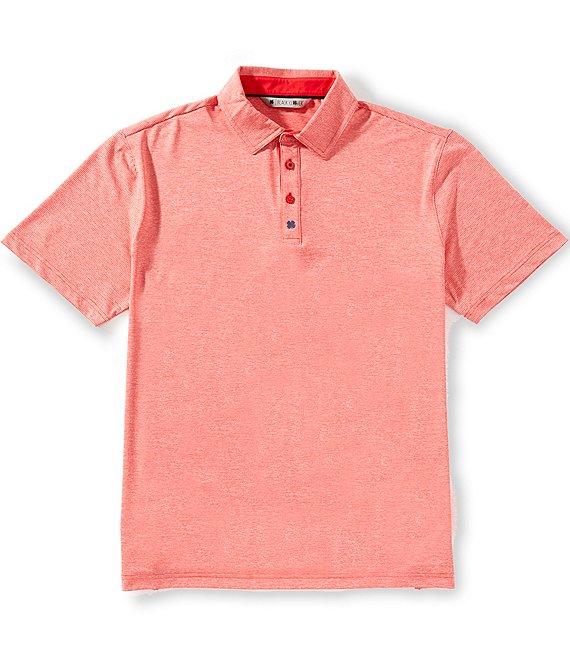 BLACK CLOVER Short Sleeve Greyson Polo Shirt Product Image