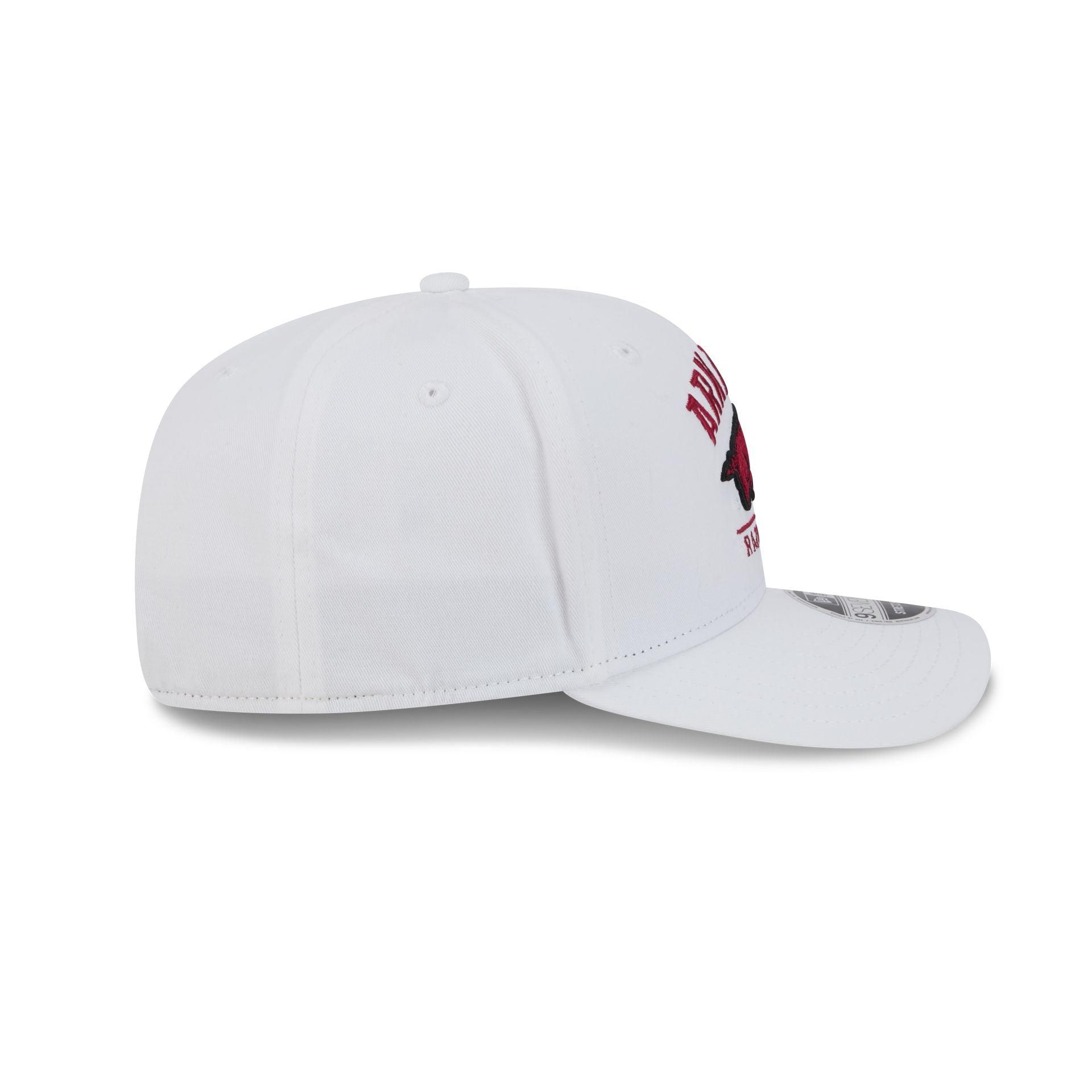 Arkansas Razorbacks Optic White 9SEVENTY Stretch-Snap Hat Male Product Image
