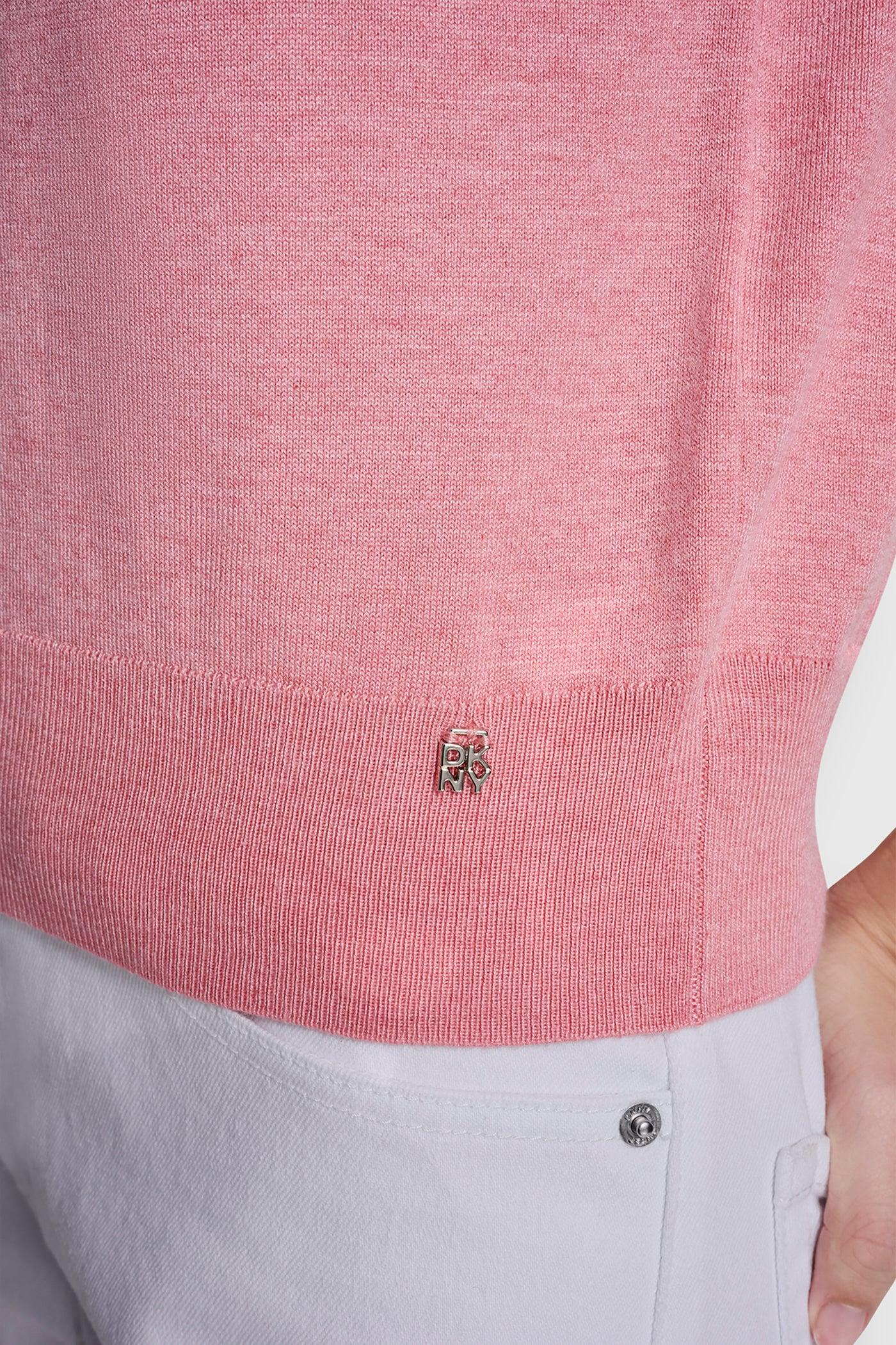 ELBOW SLEEVE CREW NECK SWEATER Product Image