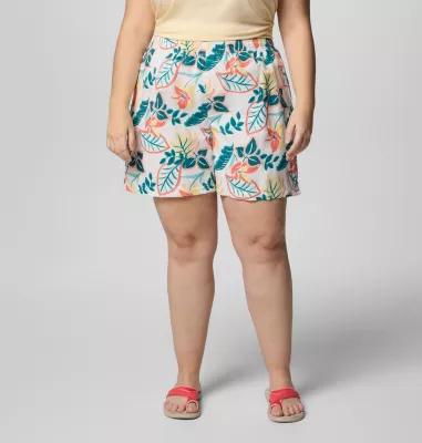 Columbia Womens Sandy River Printed Shorts III - Plus Size- Product Image