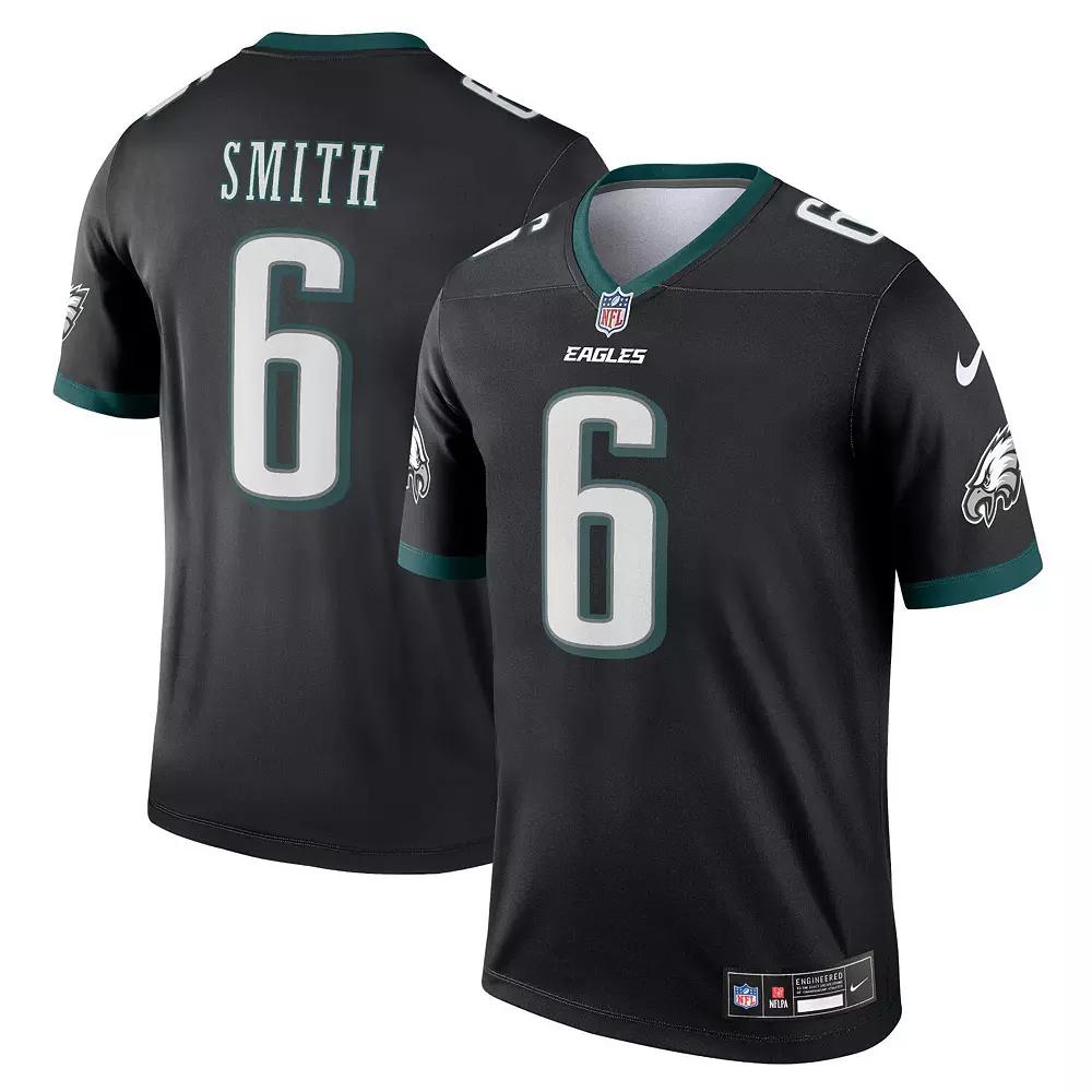 Men's Nike DeVonta Smith Black Philadelphia Eagles Legend Jersey,  Product Image