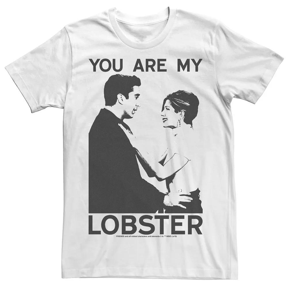 Men's Friends Ross And Rachel You Are My Lobster Tee,  Product Image
