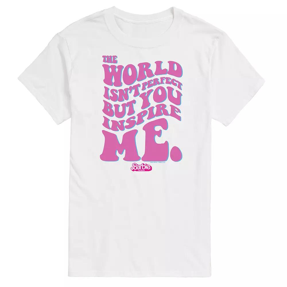 Men's Barbie Theatrical You Inspire Me Graphic Tee,  Product Image