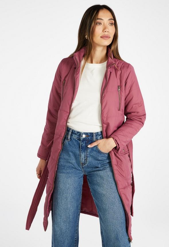 JustFab Margaux Platform Loafer Pump Womens Black/ White Size 8.5 Product Image