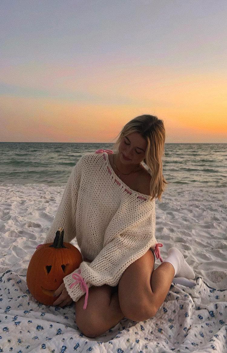 Bea Cream Sweater Product Image