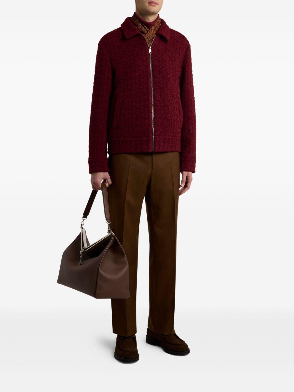 welt-pockets tailored trousers Product Image