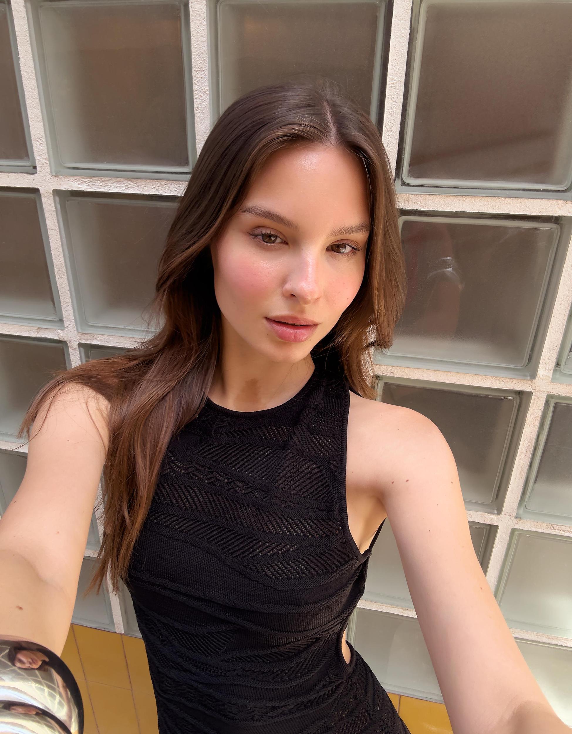 Textured midi dress Product Image