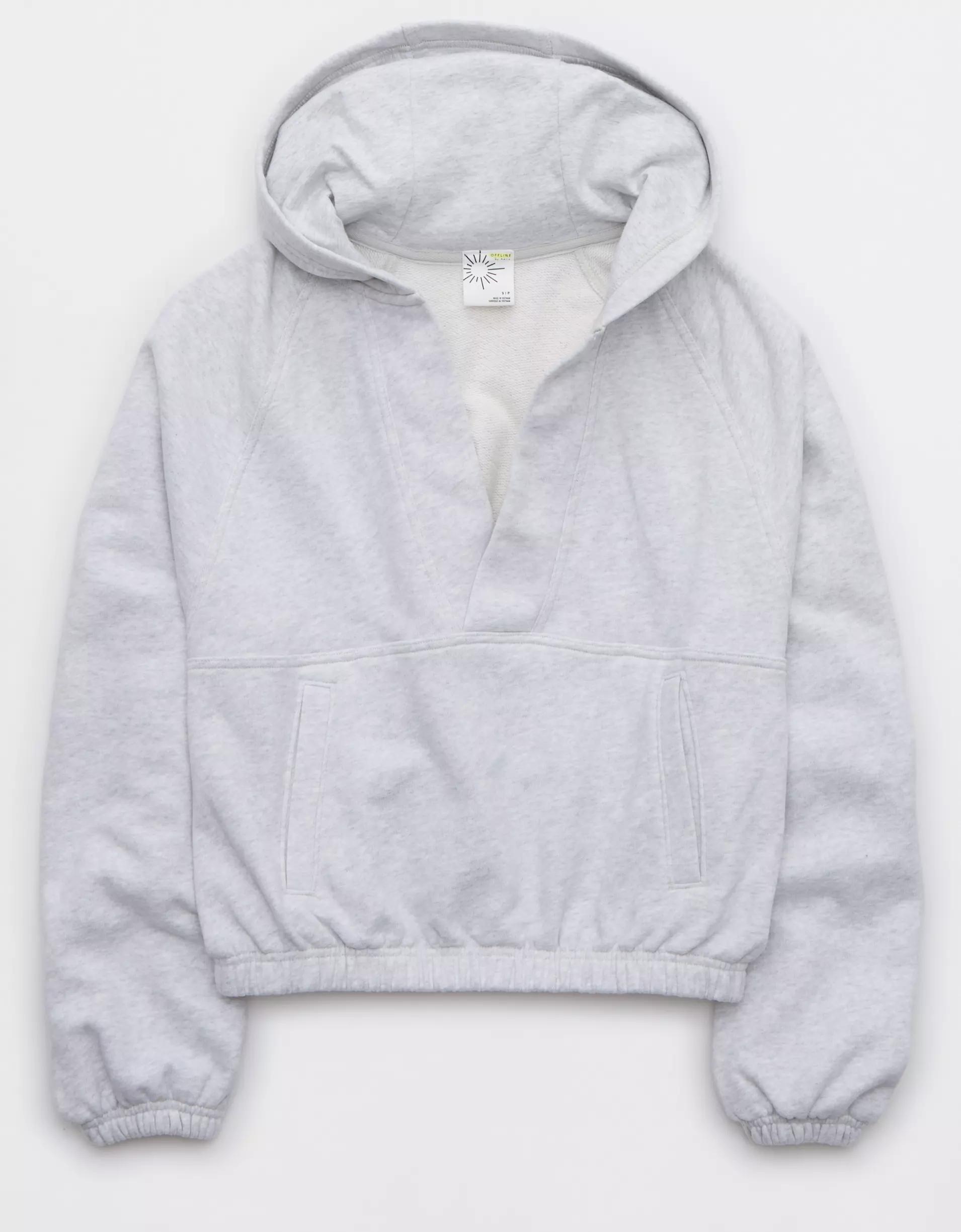OFFLINE By Aerie Throwback V-Neck Hoodie Product Image