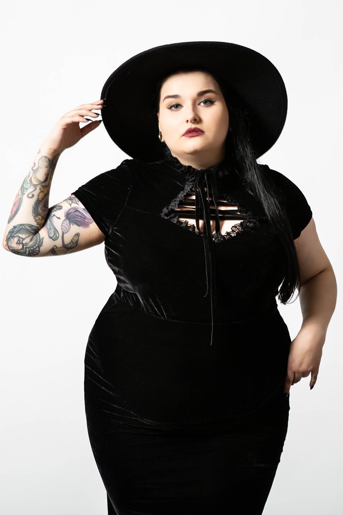 Malady Lace-Up Top [B] - Resurrect Female Product Image