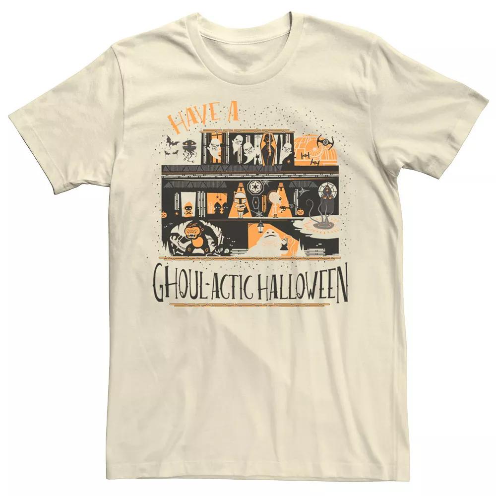 Men's Star Wars Goul-Actic Halloween Tee, Size: Medium, Natural Product Image