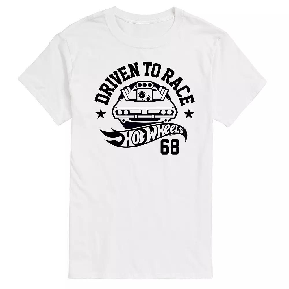 Men's Hot Wheels Driven To Race Graphic Tee,  Product Image