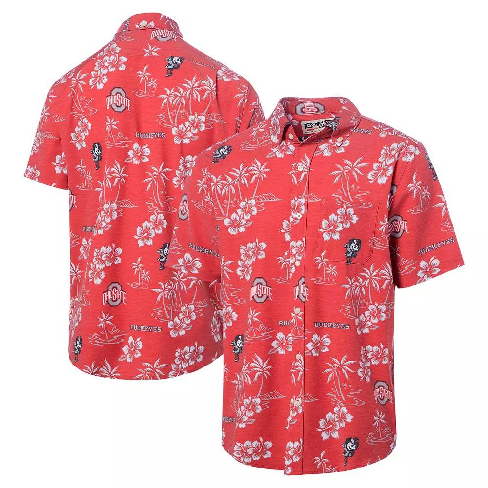 Men's Reyn Spooner Scarlet Ohio State Buckeyes Classic Button-Up Shirt,  Product Image