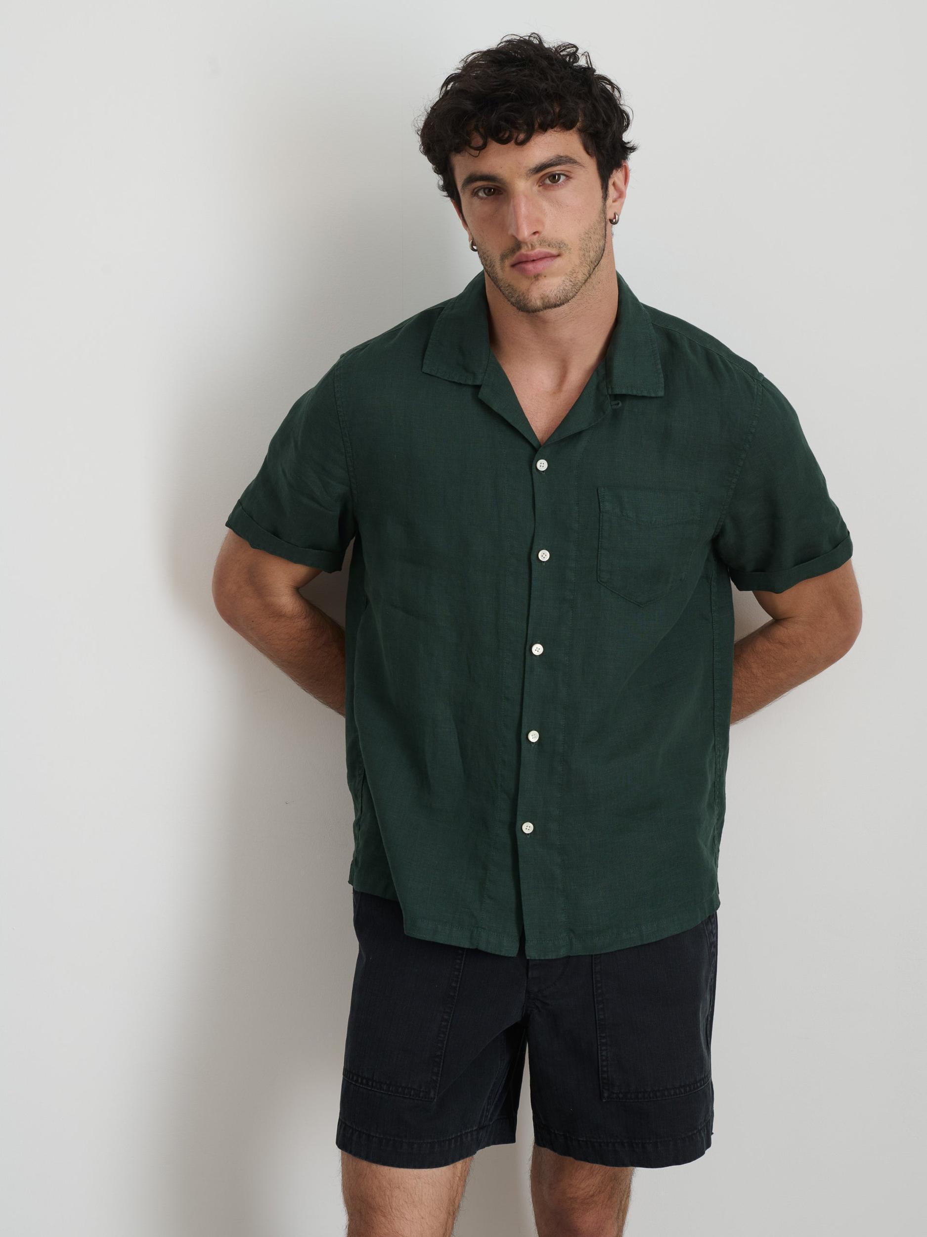 Camp Shirt In Linen Product Image