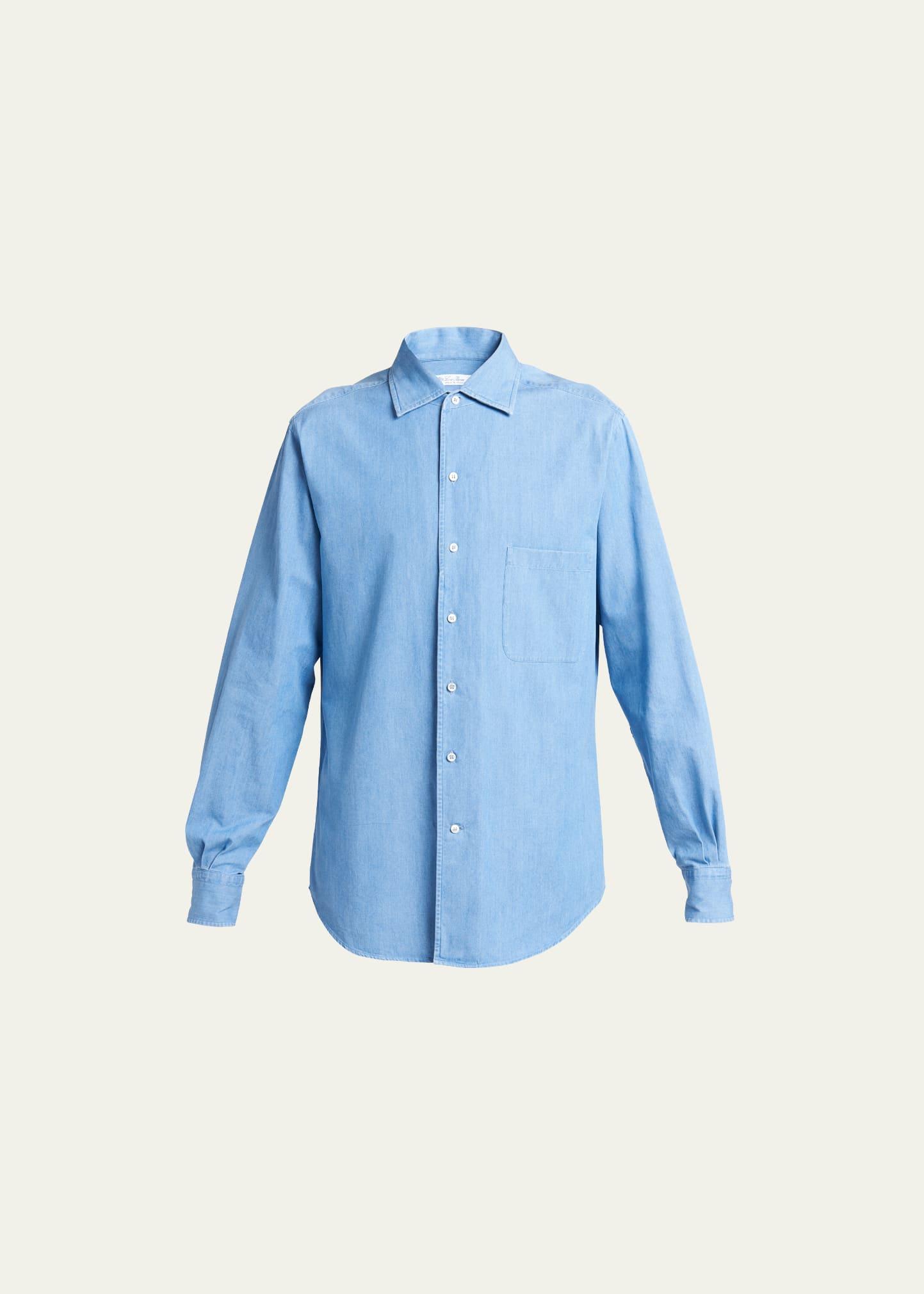 Andre Denim Sport Shirt Product Image