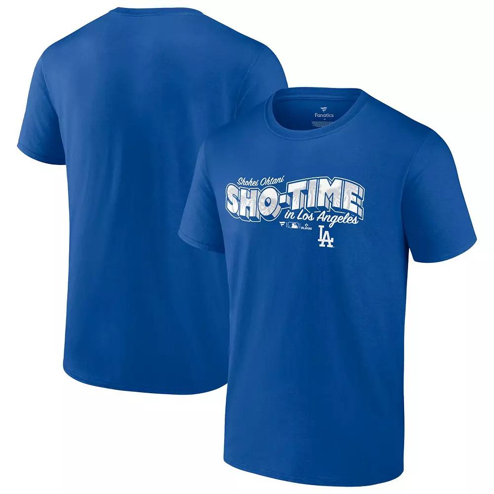 Men's Fanatics Shohei Ohtani Royal Los Angeles Dodgers Sho-Time T-Shirt,  Product Image