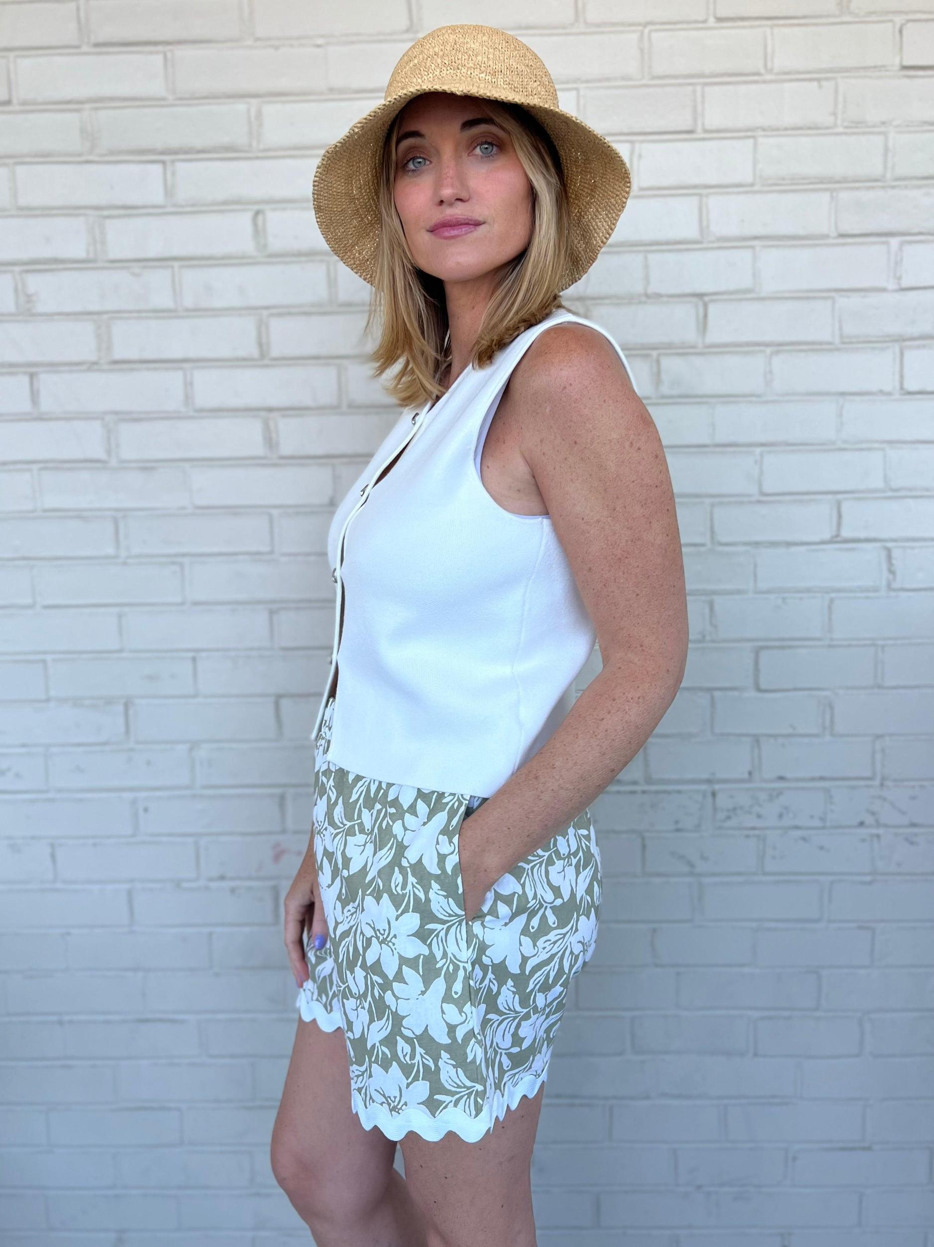 Heather Sleeveless Knit Vest Product Image