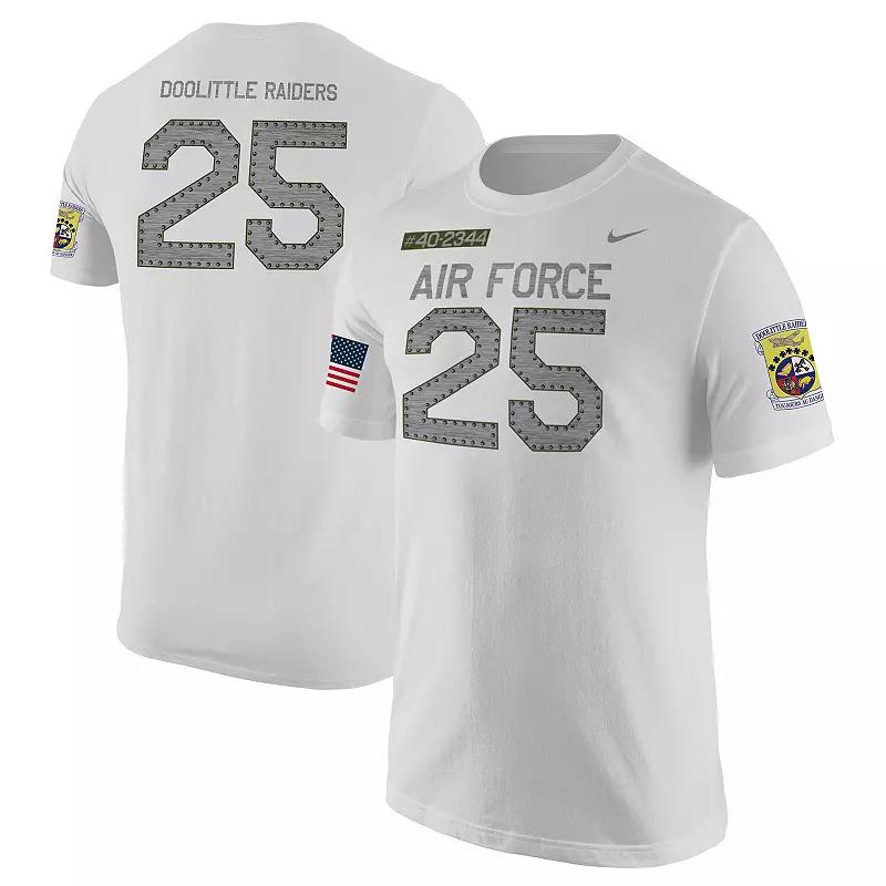 Men's Nike White Air Force Falcons Rivalry Replica Jersey T-Shirt,  Product Image