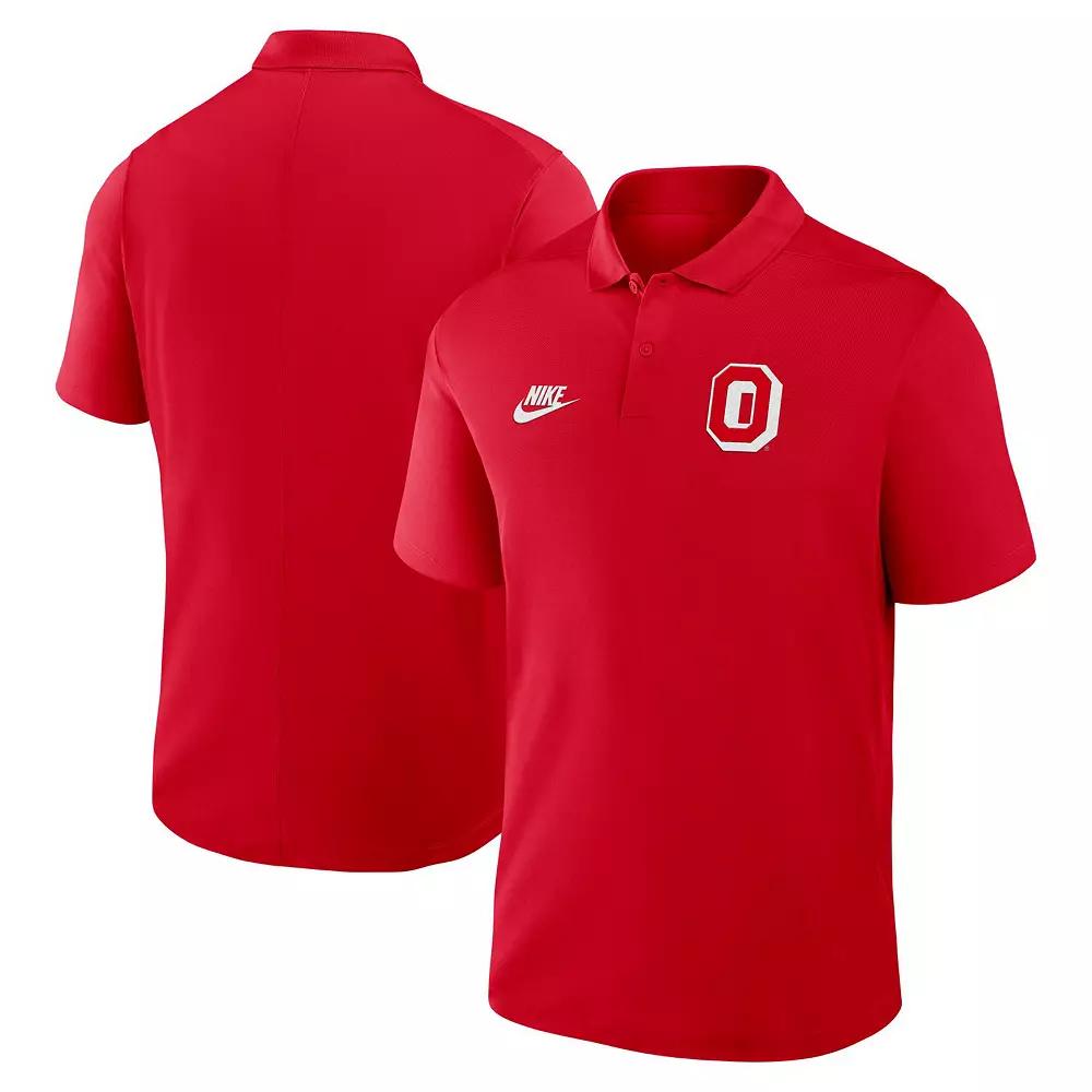 Men's Nike Crimson Alabama Crimson Tide Primetime Victory Legacy Vault Logo Performance Polo,  Product Image