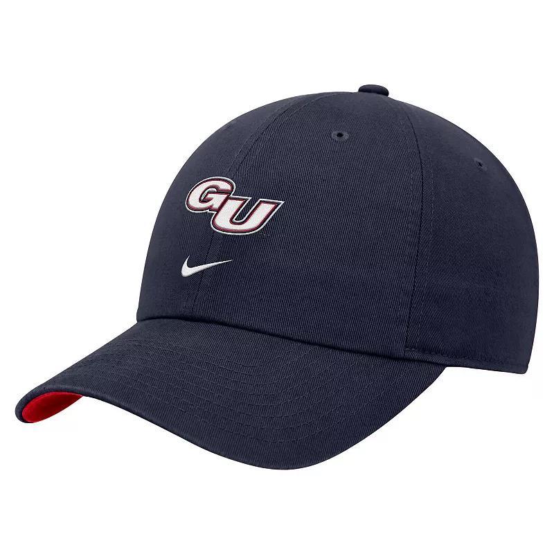 Men's Nike Navy Gonzaga Bulldogs 2024 Sideline Club Adjustable Hat, Zag Blue Product Image