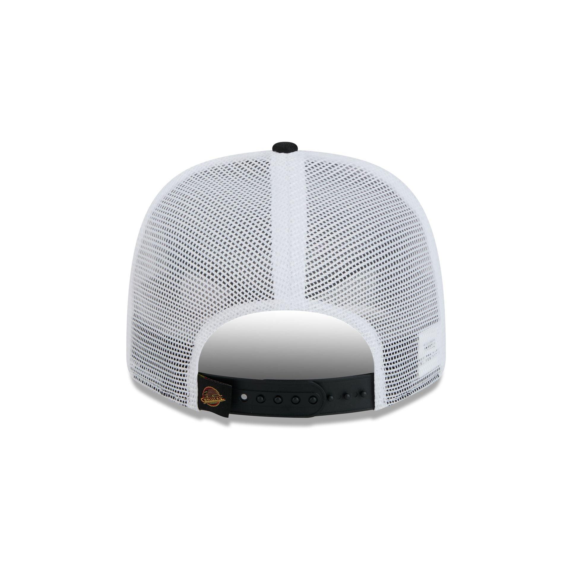 Vancouver Canucks Black Team 9SEVENTY Trucker Hat Male Product Image