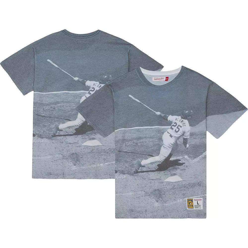 Men's Mitchell & Ness Mark McGwire St. Louis Cardinals Cooperstown Collection Highlight Sublimated Player Graphic T-Shirt,  Product Image