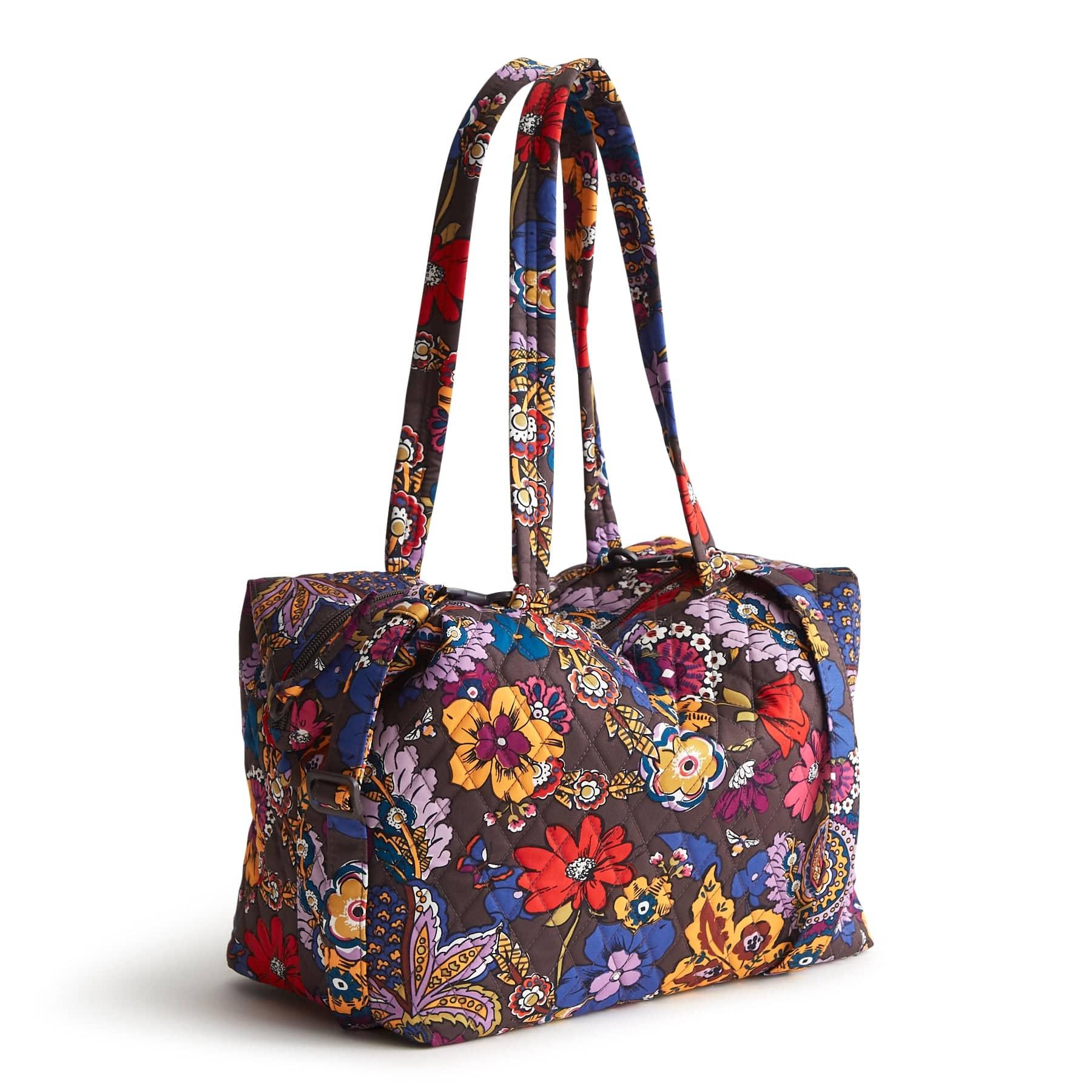 Vera Bradley Large Miramar Weekender Women in Starry Paisley Blue Product Image