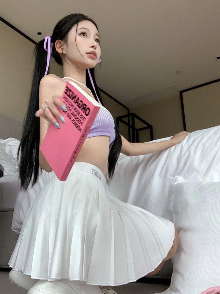 Heart Cutout Cropped Camisole Top Product Image