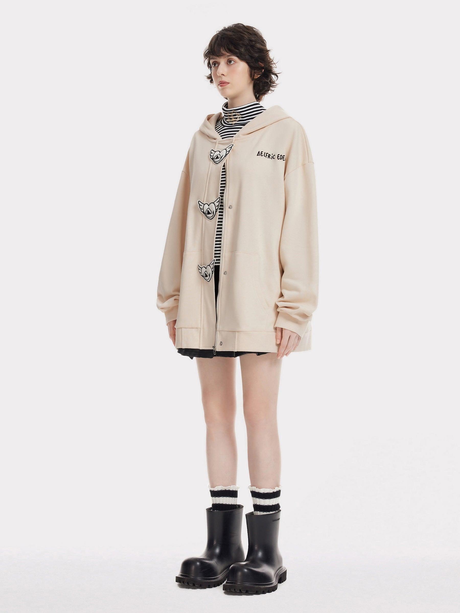 Aelfric Eden Heart Wing Pullover Hoodie Product Image