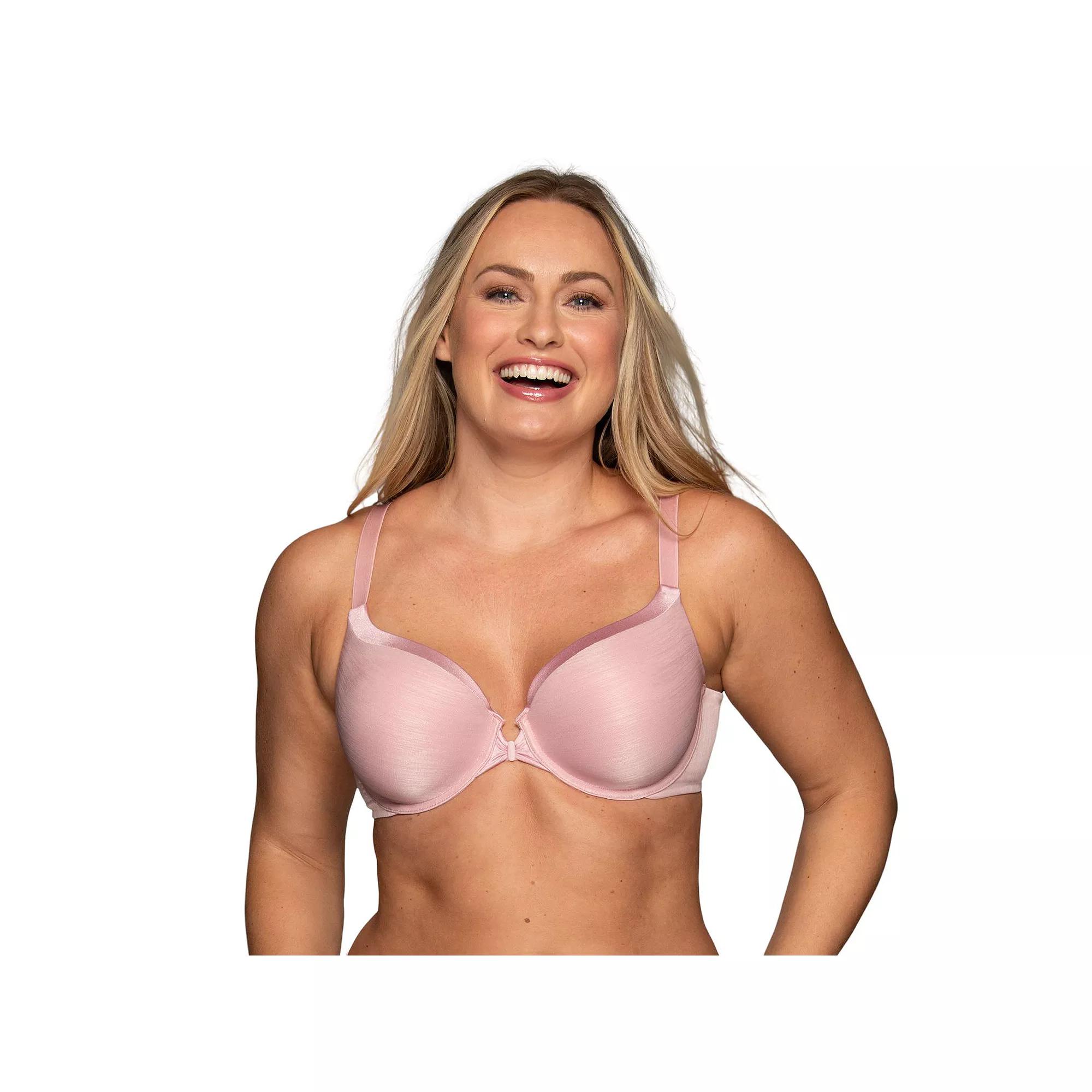 Vanity Fair Lingerie Illumination Front-Closure 3-Way Convertible Bra 75339, Womens Celestial Pink Product Image