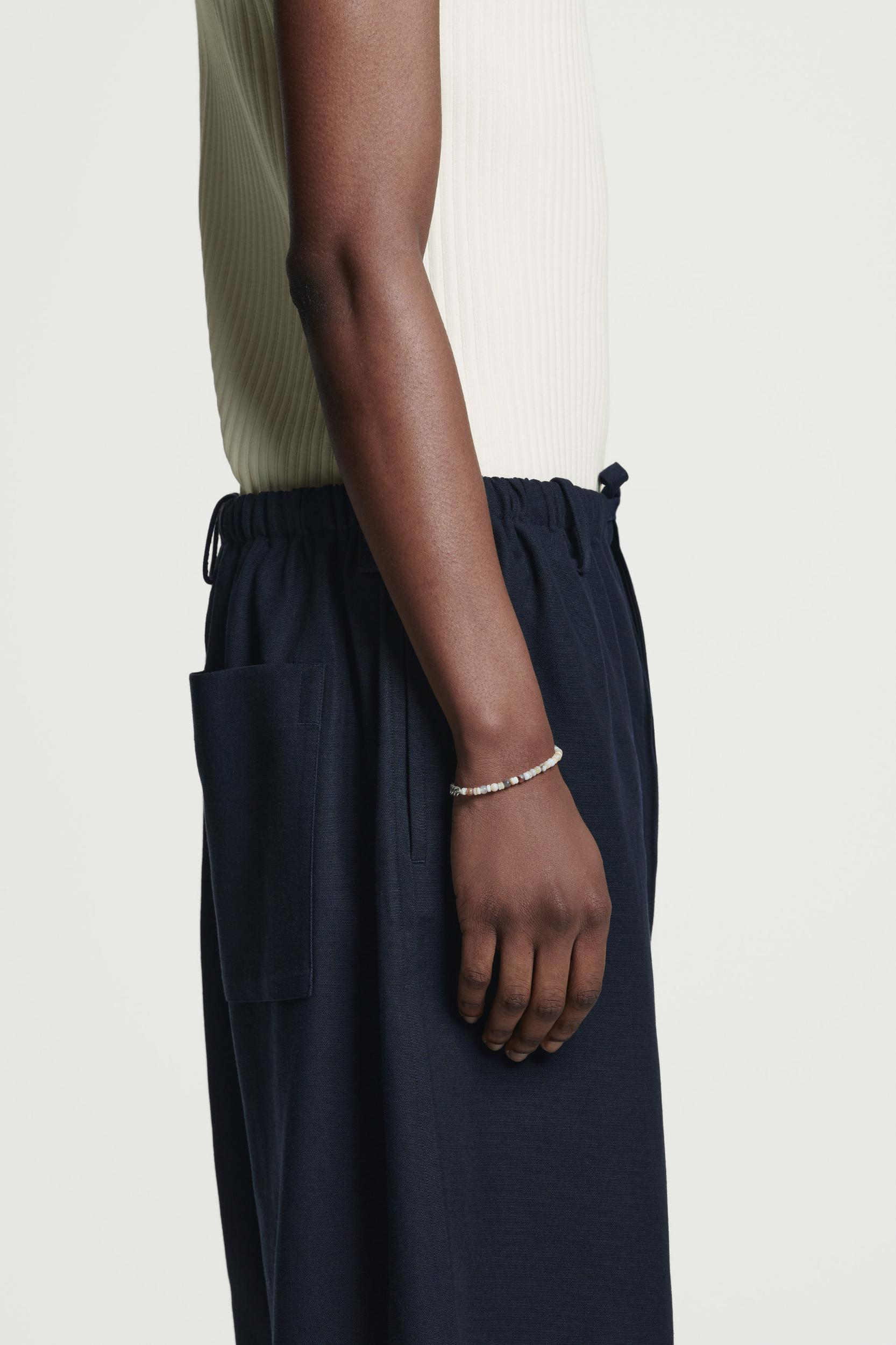 SEMI-PRECIOUS STONE CHAIN BRACELET Product Image