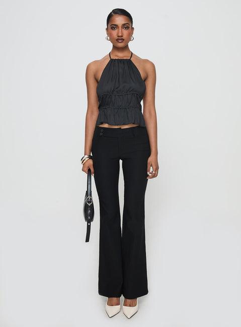 Legacy Halter Top Onyx Product Image