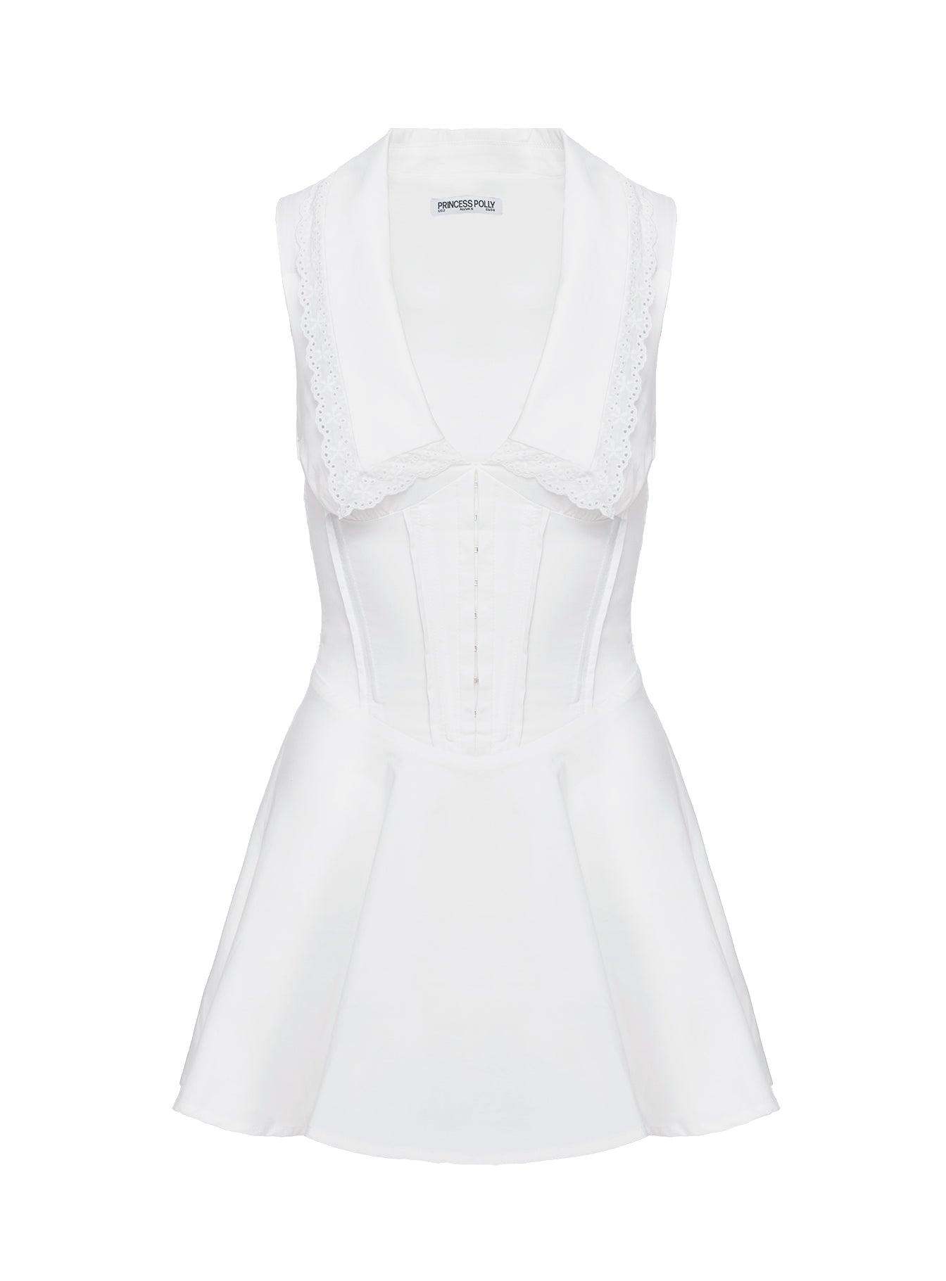Haworth Mini Dress White Product Image