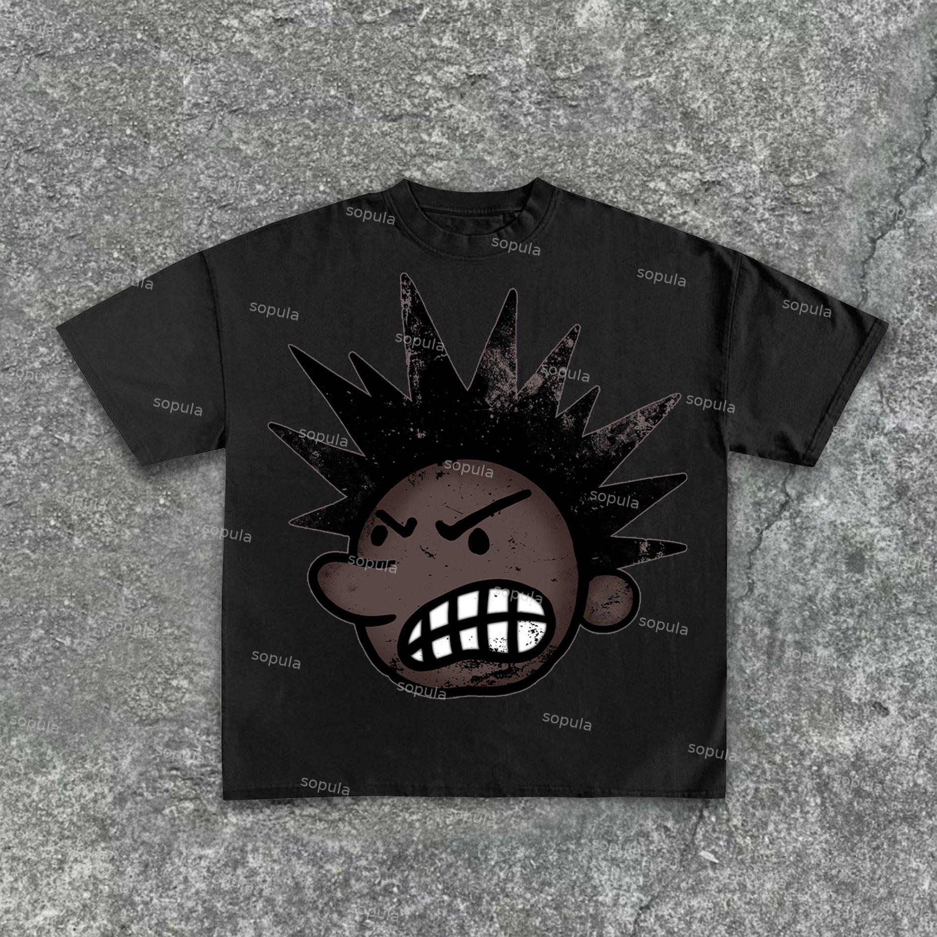 Tenth Series The Brain Explodes Graphic Cotton T-shirt Product Image