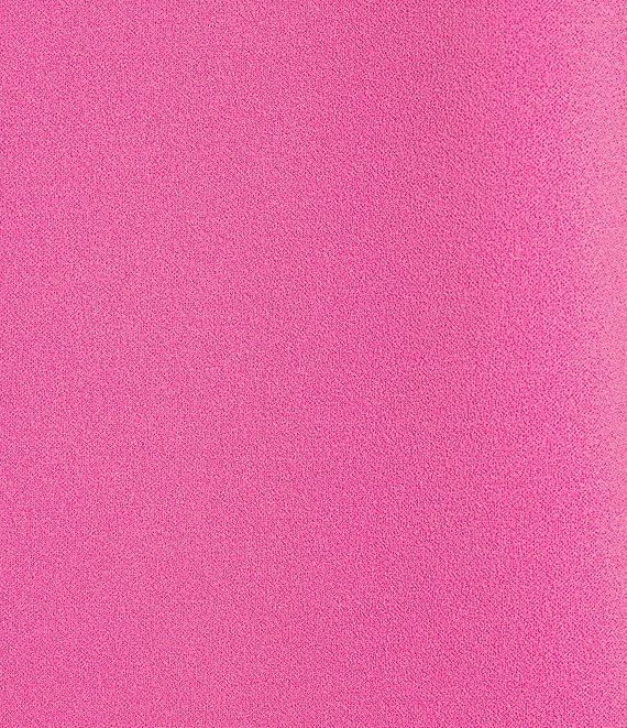 Ming Wang Stretch Crepe Scoop Neck Sleeveless Tank Product Image