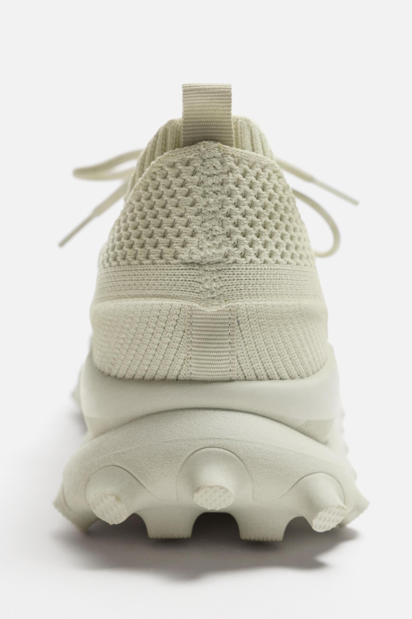 CHUNKY KNIT SNEAKERS Product Image