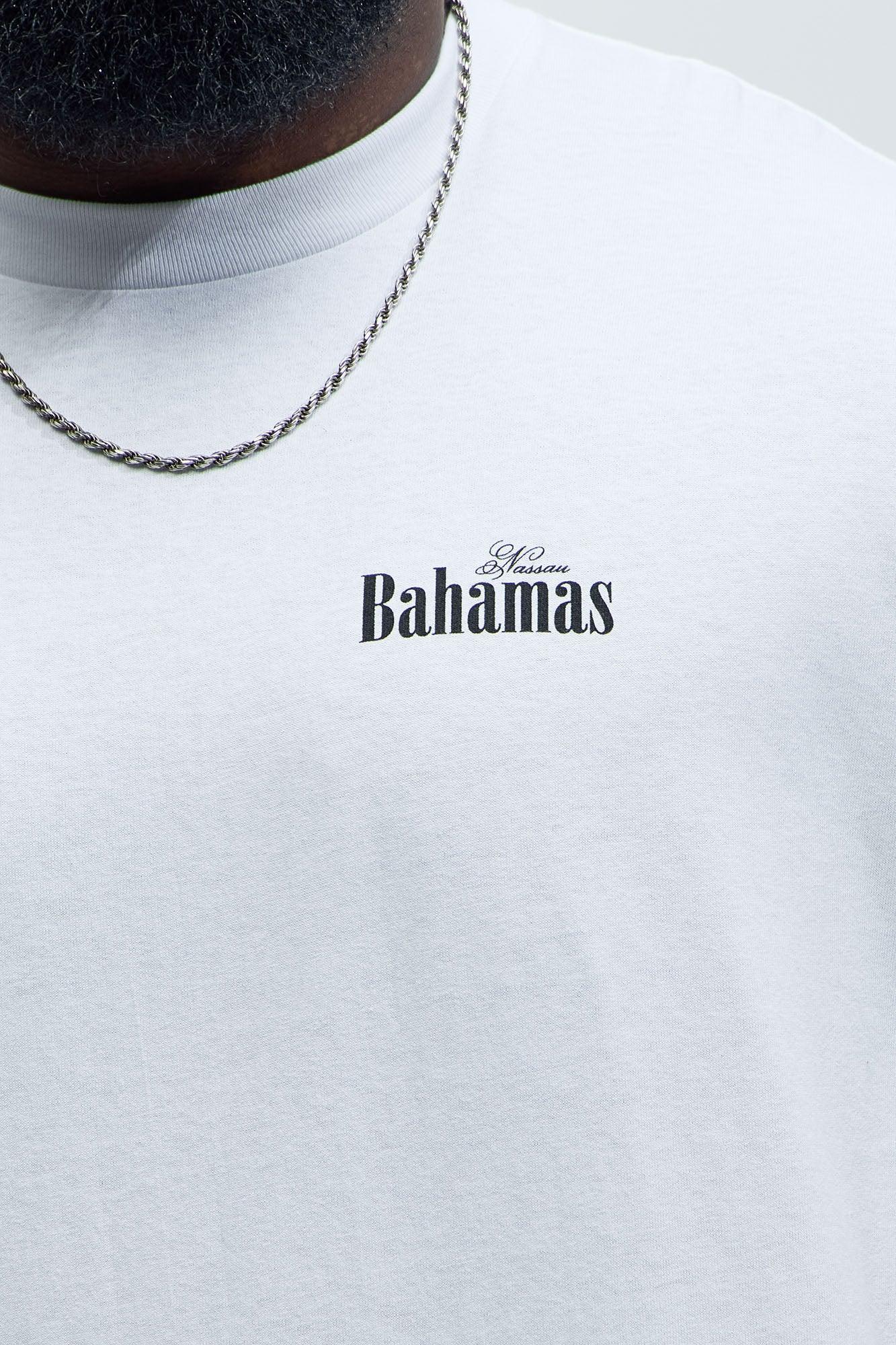Bermuda Bahama Short Sleeve Tee - White Product Image